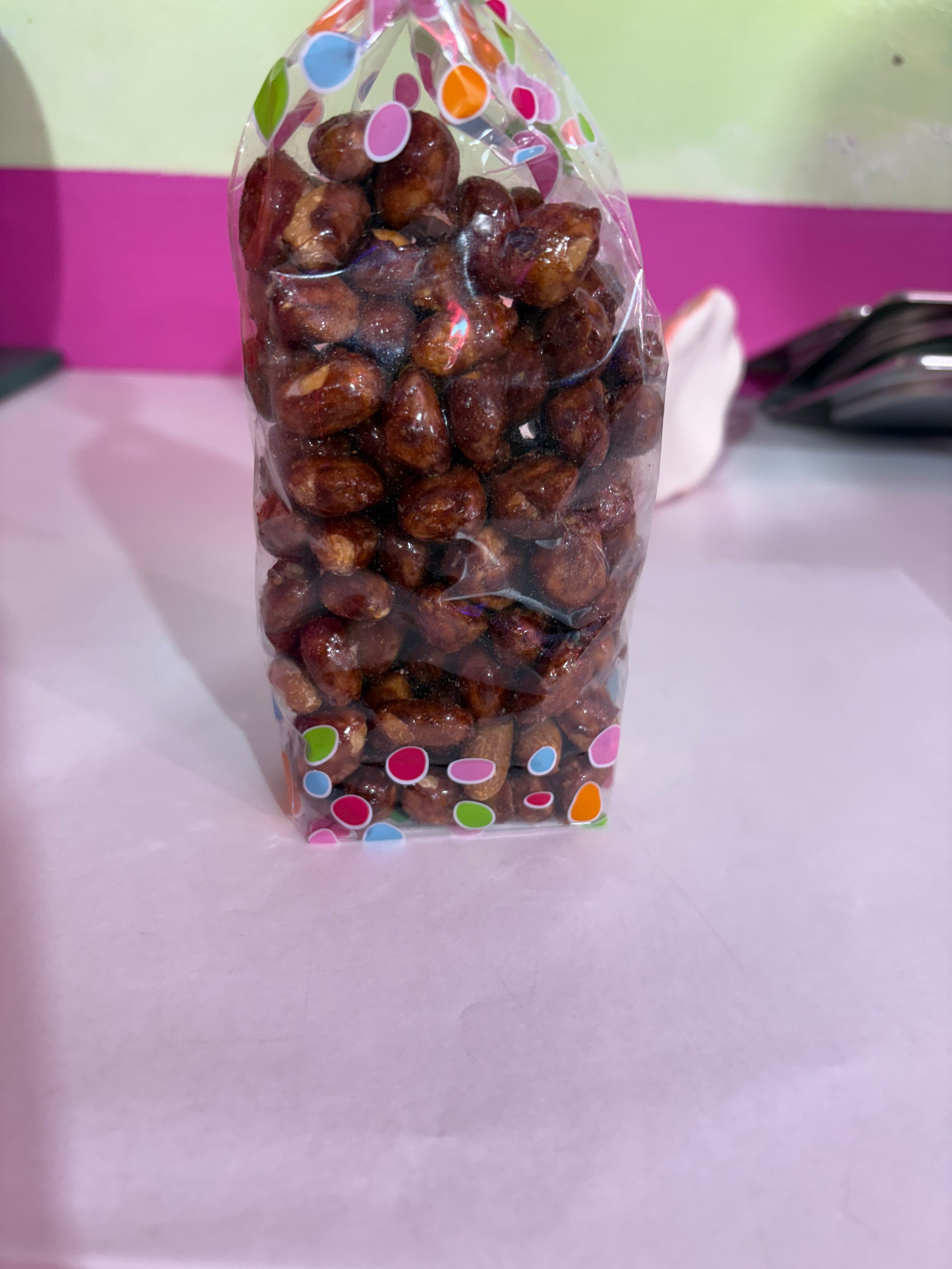 Chouchou enrober de caramel fait maison