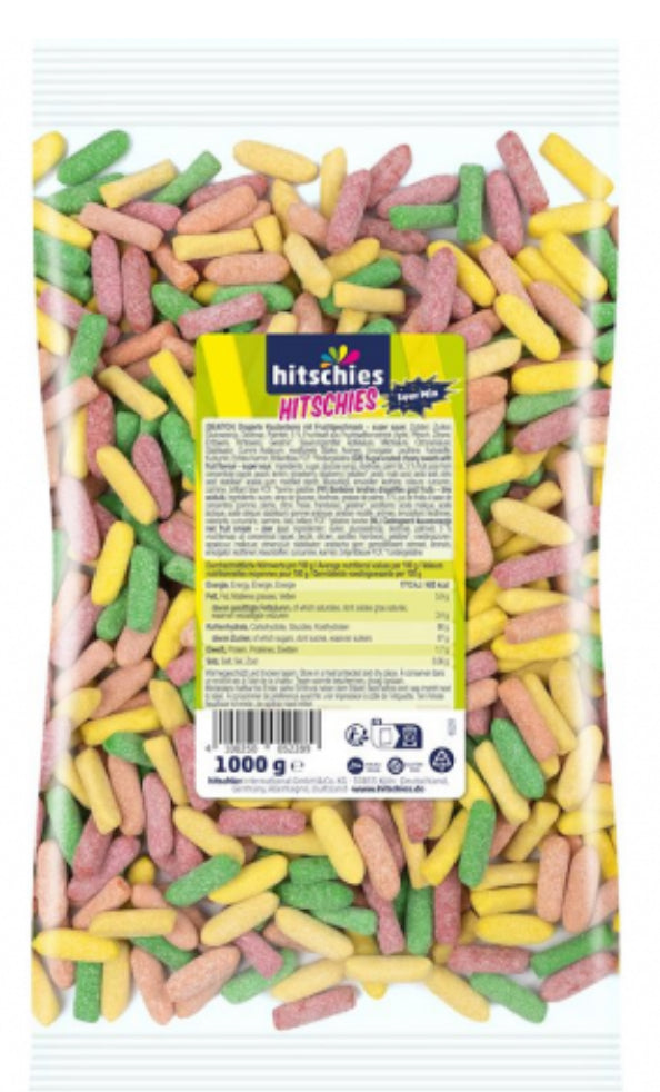 Sac 1Kg Hitschies Sour Mix Hitschler